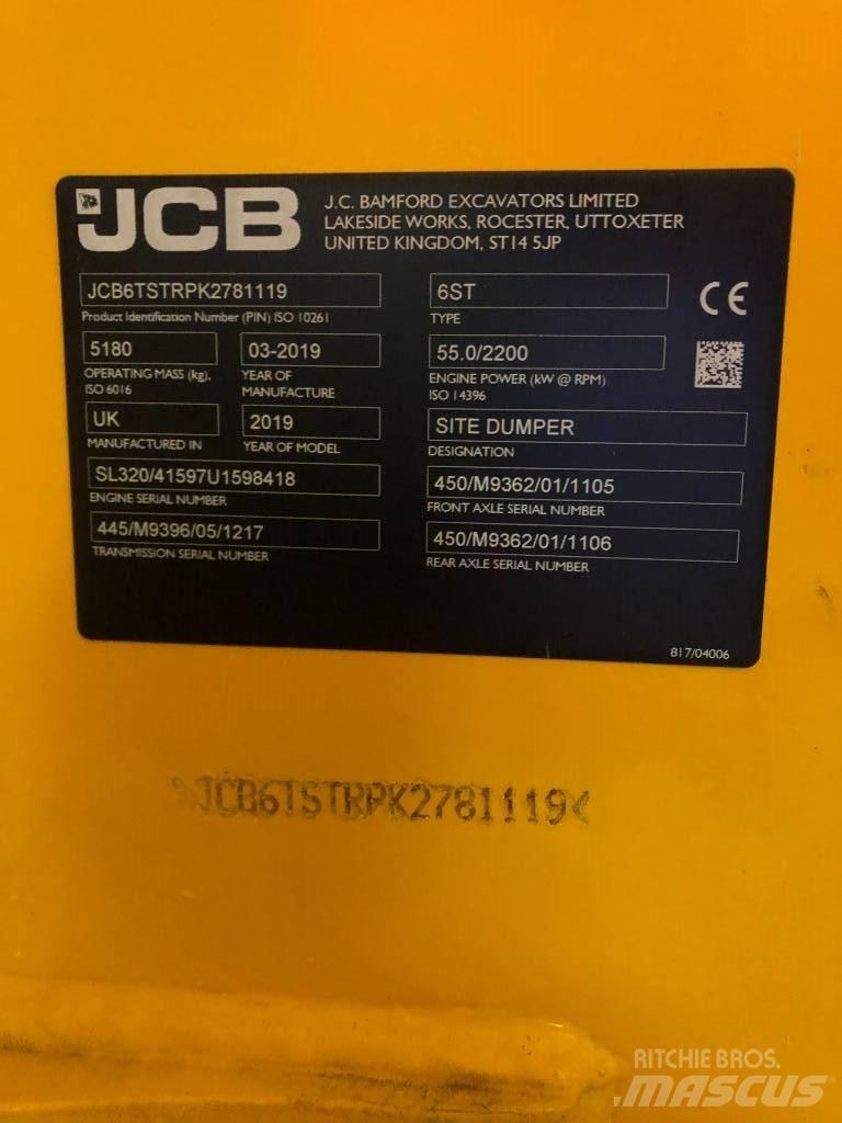 JCB 6 ST Minidumper