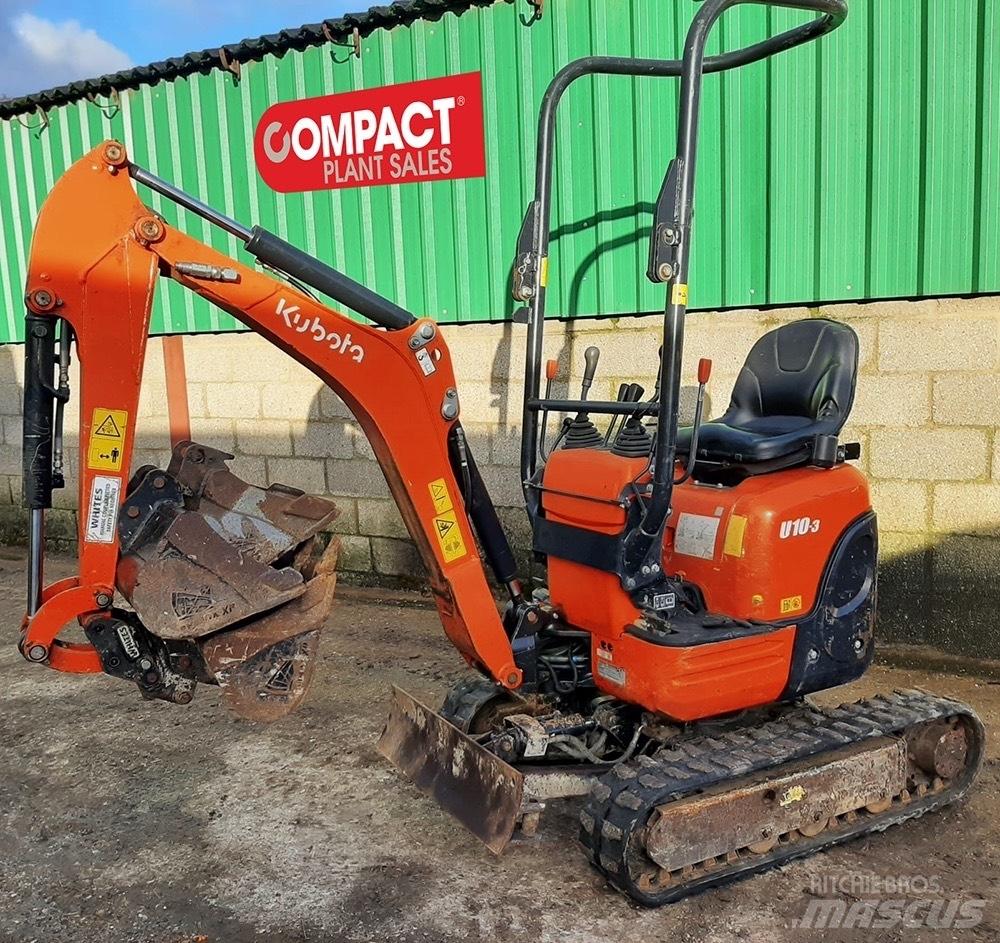 Kubota U10-3 Minibagger < 7t