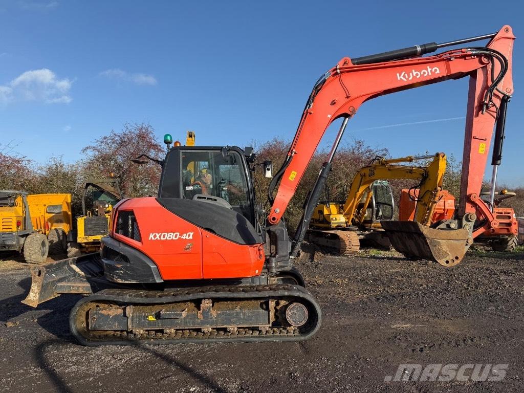 Kubota KX080-4 Midibagger  7t - 12t