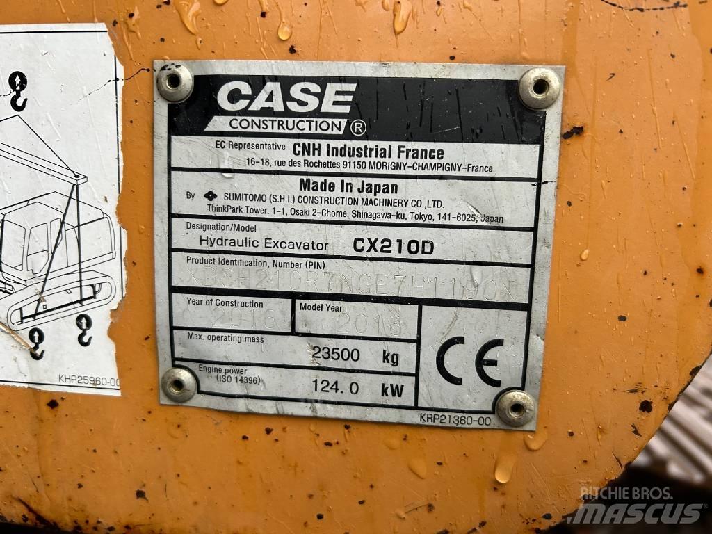 CASE CX 210 D Raupenbagger