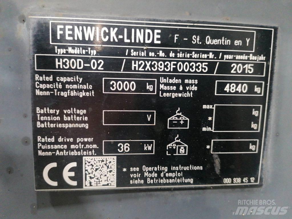 Linde H30D-02 Dieselstapler