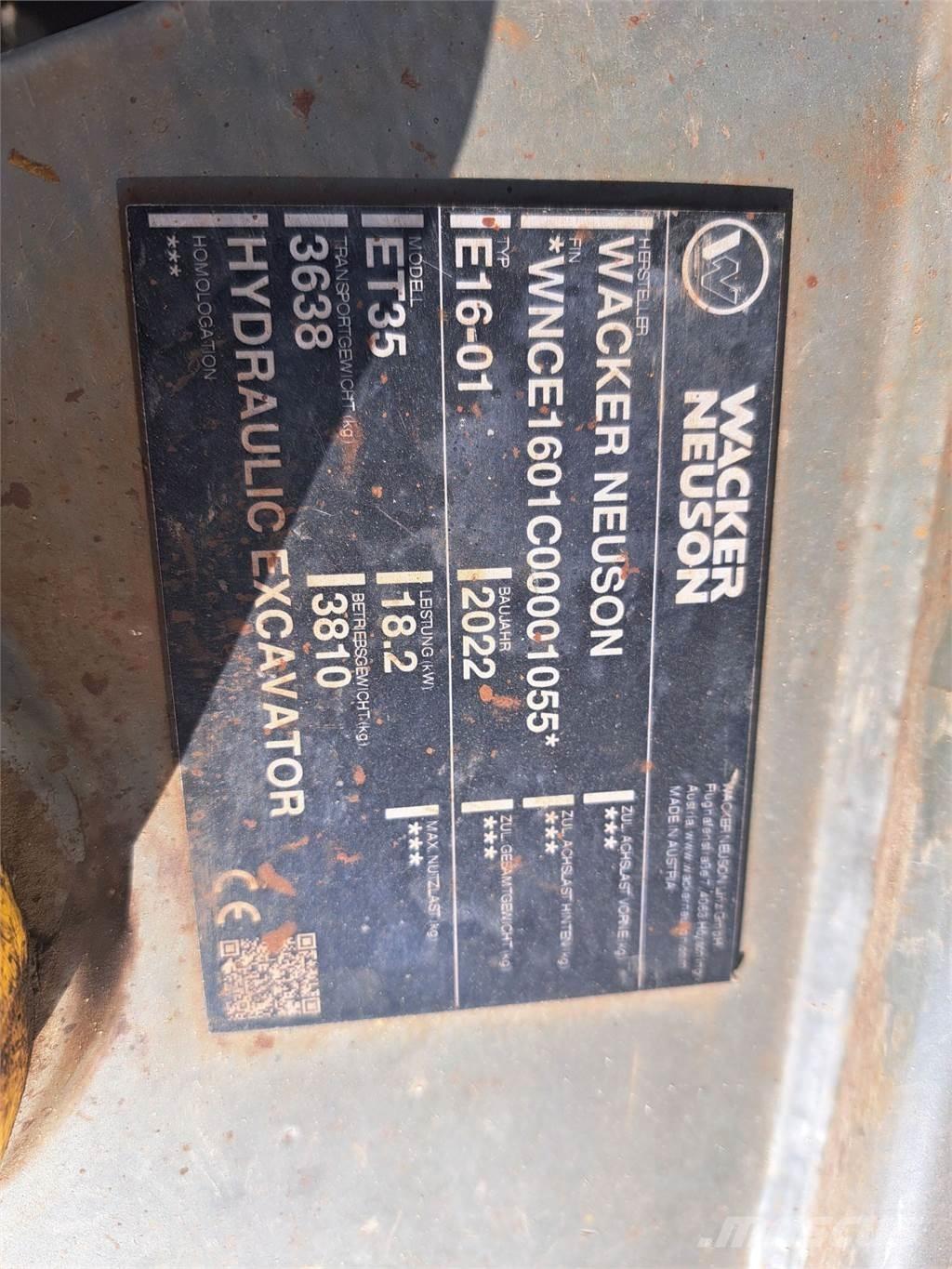 Wacker Neuson ET35 Raupenbagger