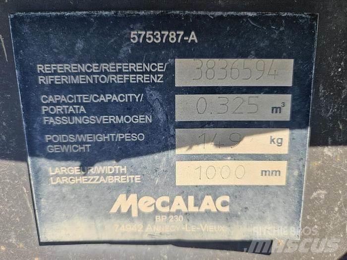 Mecalac Connect Schaufeln