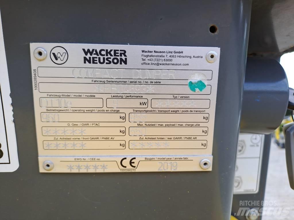 Wacker Neuson DT10e Raupendumper