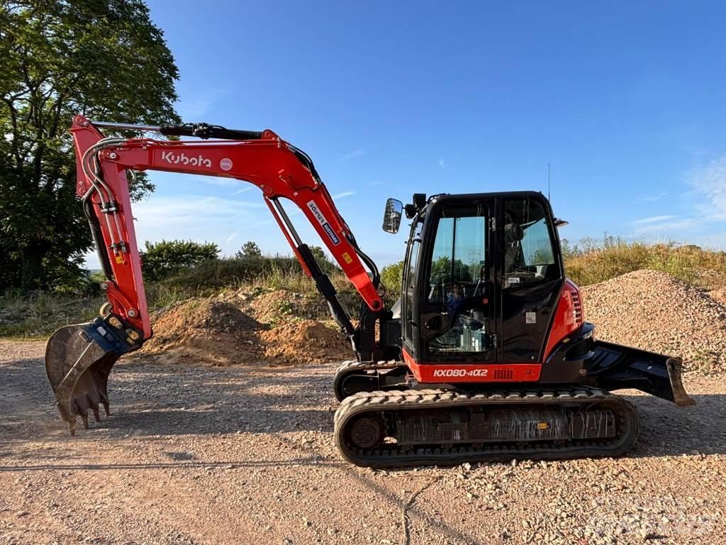 Kubota KX 080-4 Minibagger < 7t