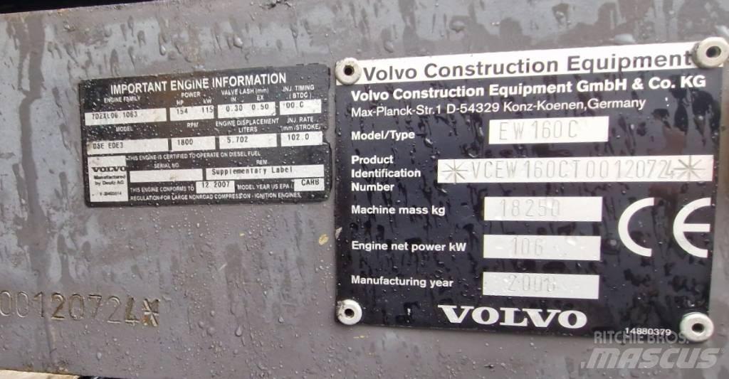 Volvo EW160C Mobilbagger