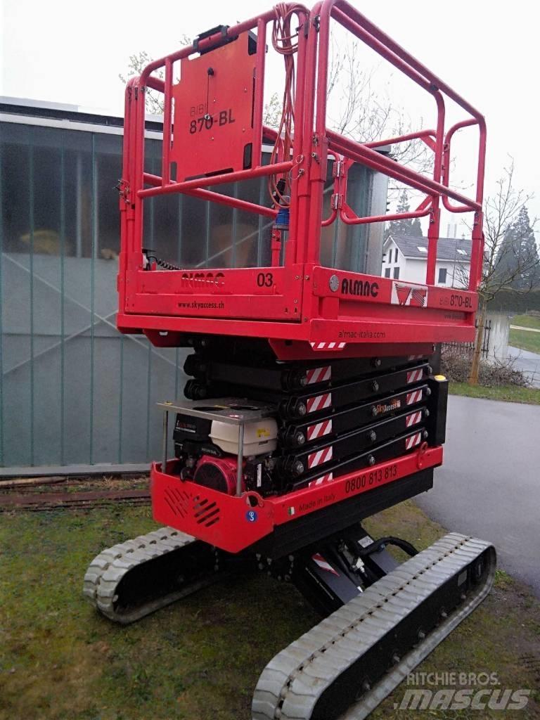 Almac BiBi 870-BL Scheren-Arbeitsbühnen