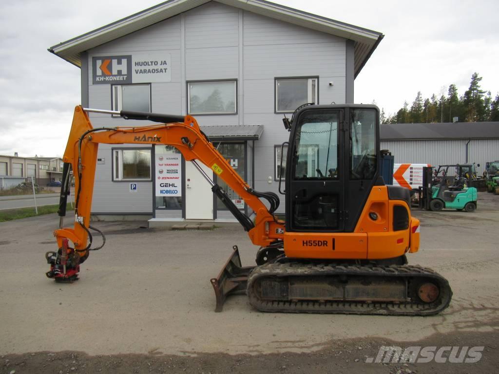 Hanix H 55 DR Minibagger < 7t