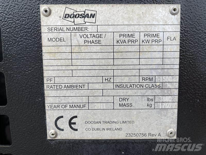 Doosan G 40 Diesel Generatoren
