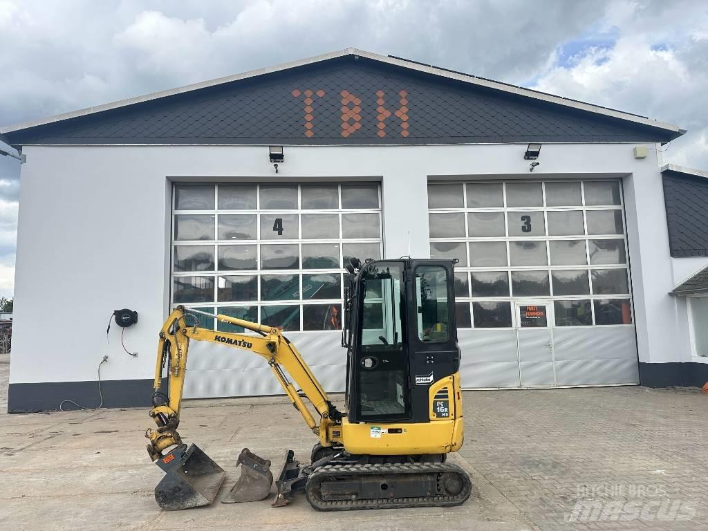 Komatsu PC 16 R-3HS Minibagger < 7t
