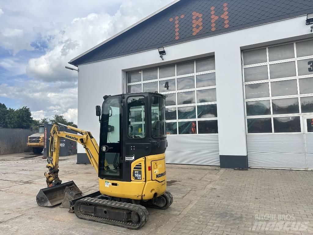 Komatsu PC 16 R-3HS Minibagger < 7t