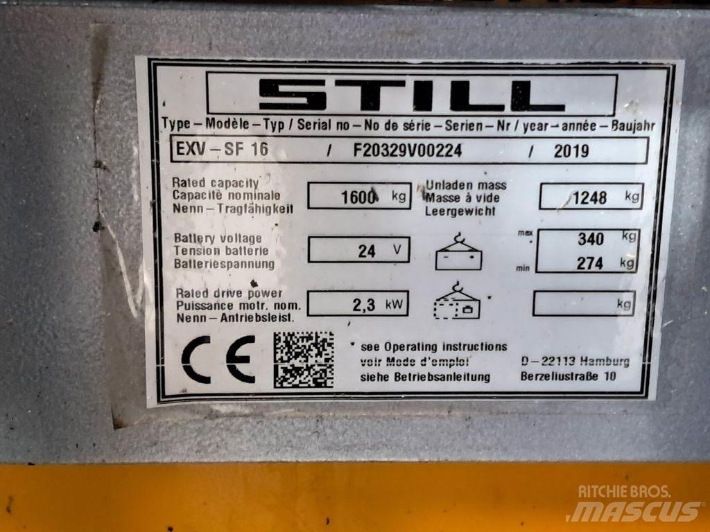 Still EXV-SF16 Deichselstapler