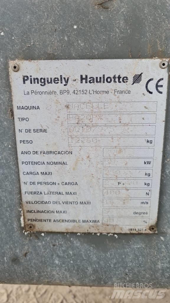 Haulotte HA 20 PX Gelenkteleskoparbeitsbühnen