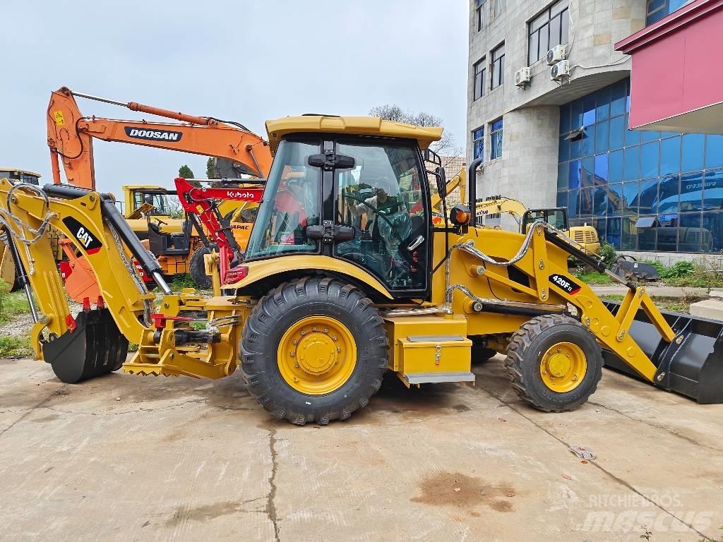 CAT 420 F Baggerlader