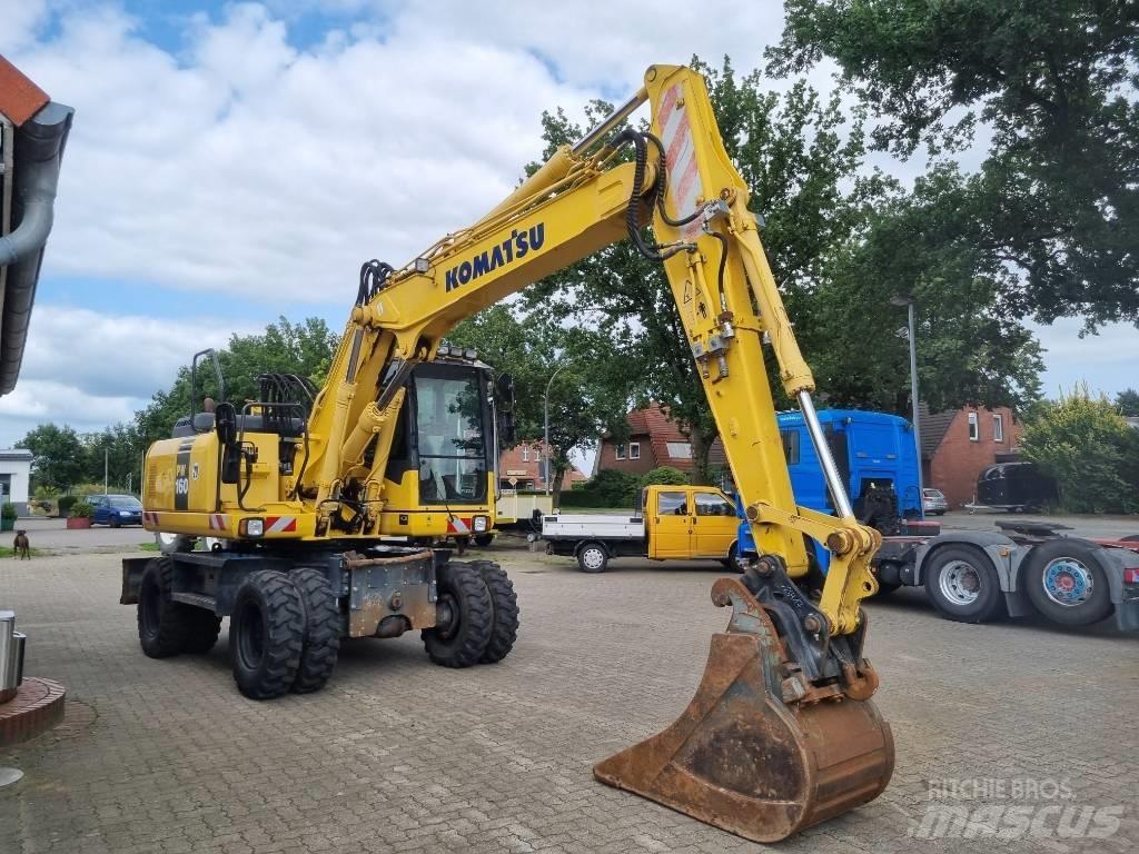 Komatsu PW 160-7E0 Mobilbagger