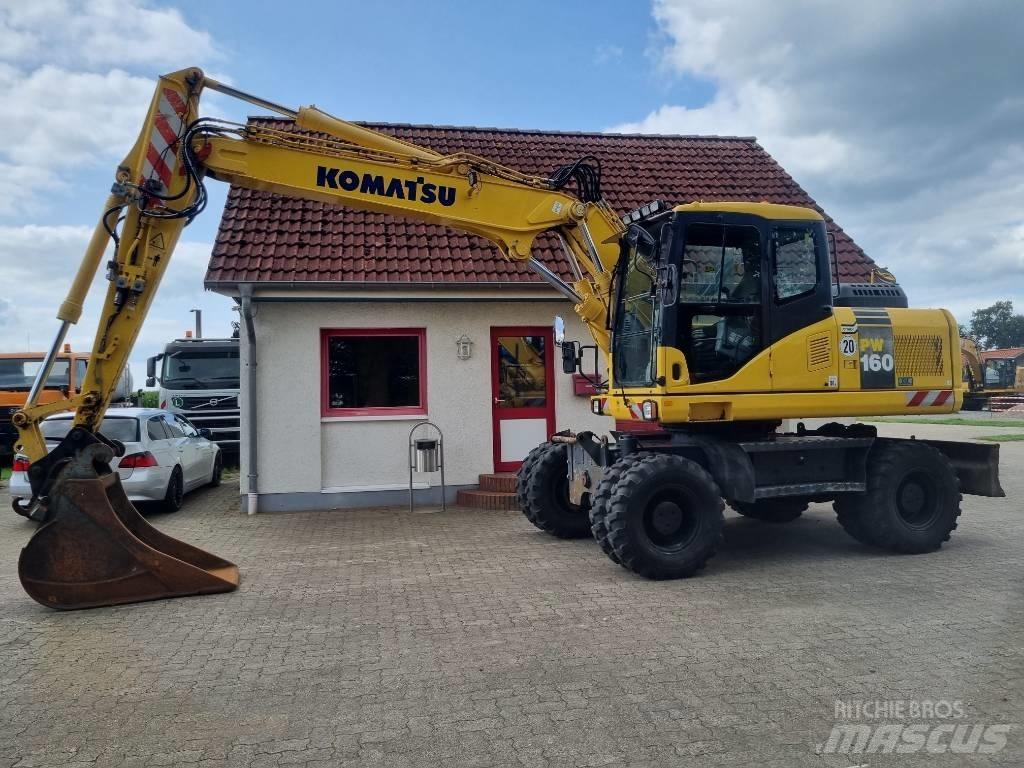 Komatsu PW 160-7E0 Mobilbagger