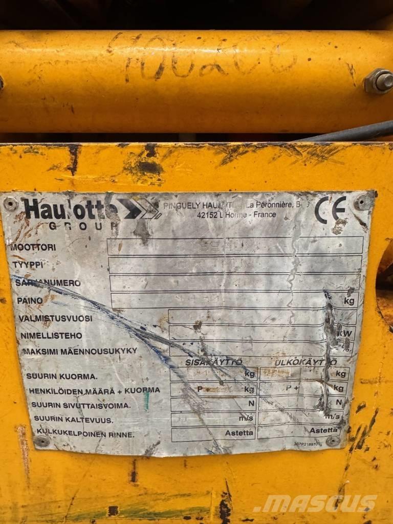 Haulotte Optimum  8 Scheren-Arbeitsbühnen