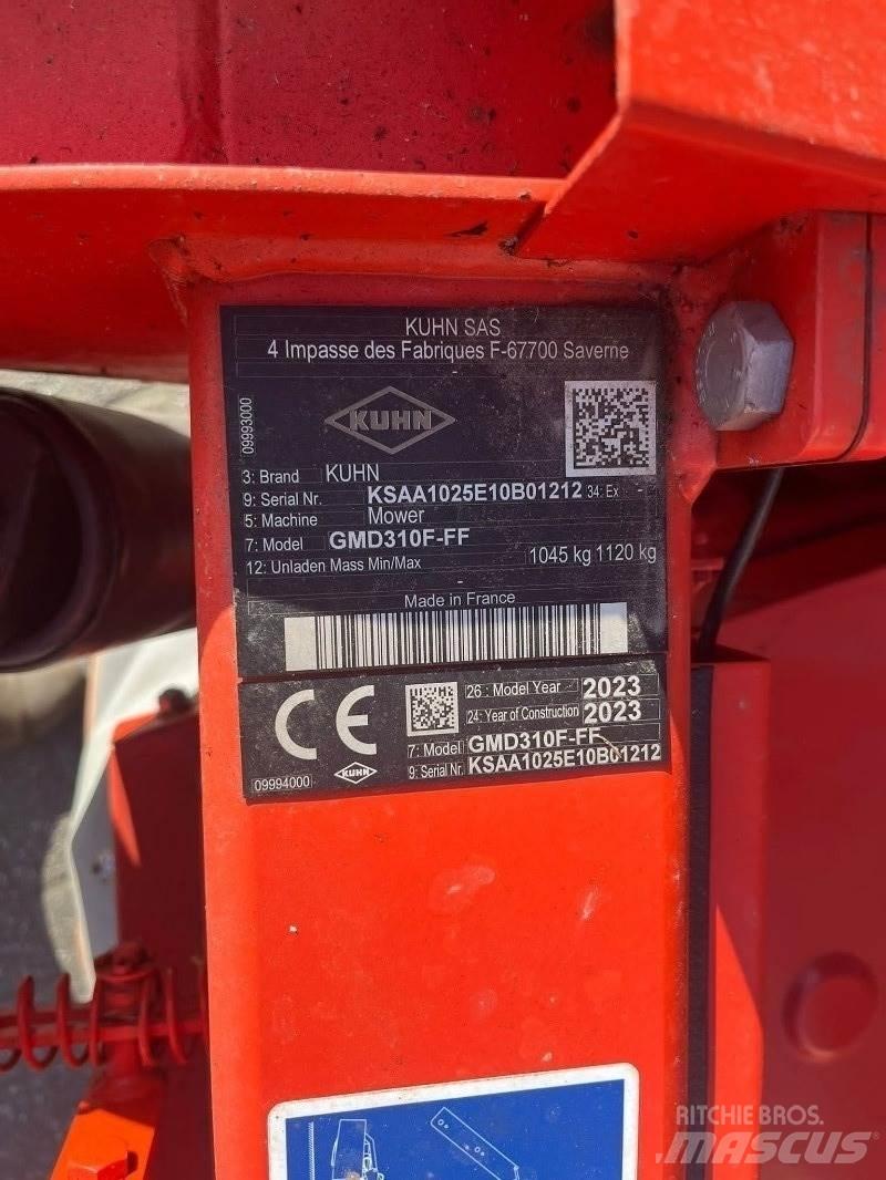 Kuhn GMD 310F Mähwerke