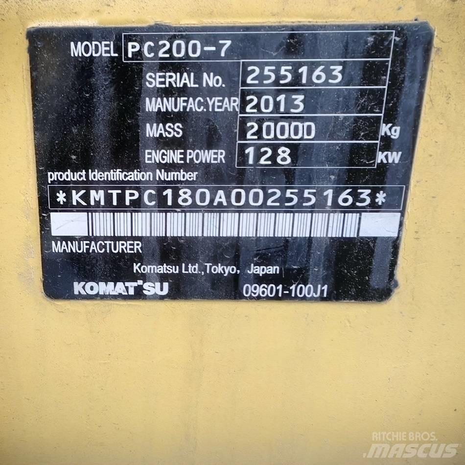 Komatsu pc200-7 Raupenbagger
