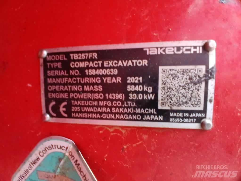 Takeuchi TB 257 FR Minibagger < 7t