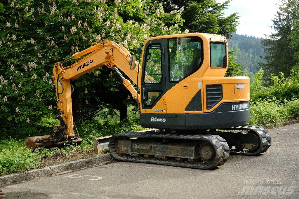 Hyundai R80CR-9 Midibagger  7t - 12t