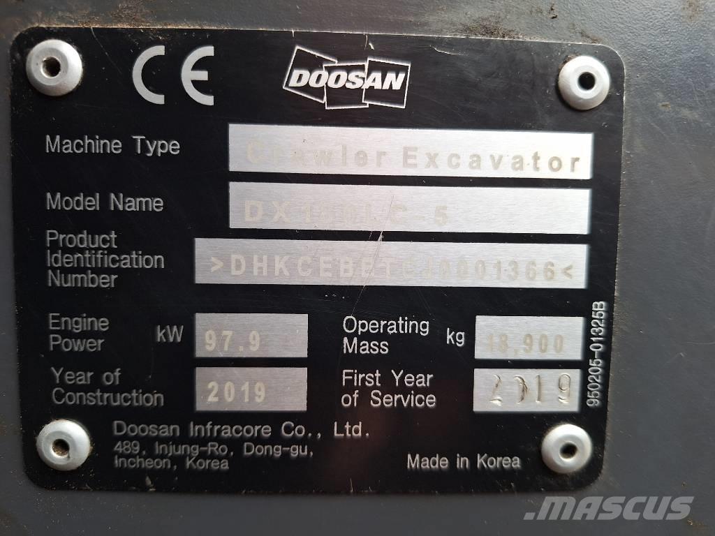 Doosan DX 180 -5 Raupenbagger