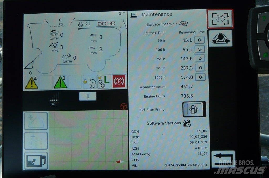 Fendt Ideal 8 Mähdrescher