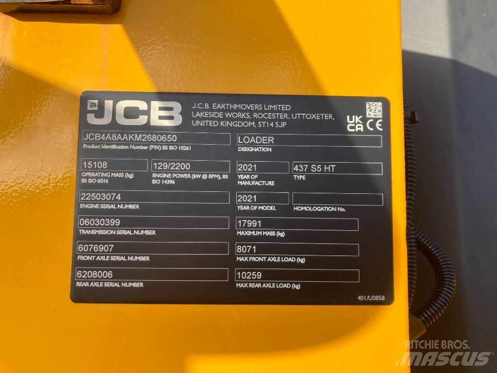 JCB 437 HT Radlader