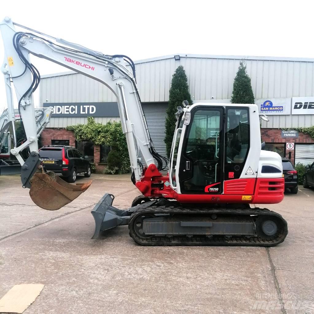 Takeuchi TB290 Midibagger  7t - 12t