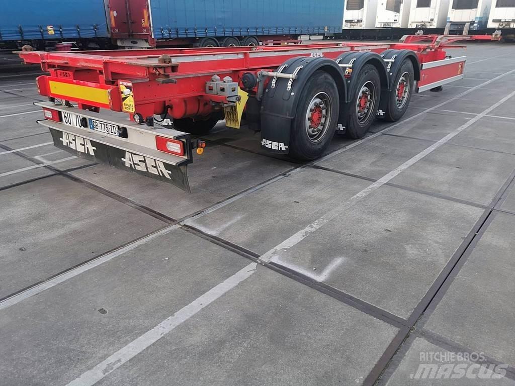 Asca S322DM Containerauflieger