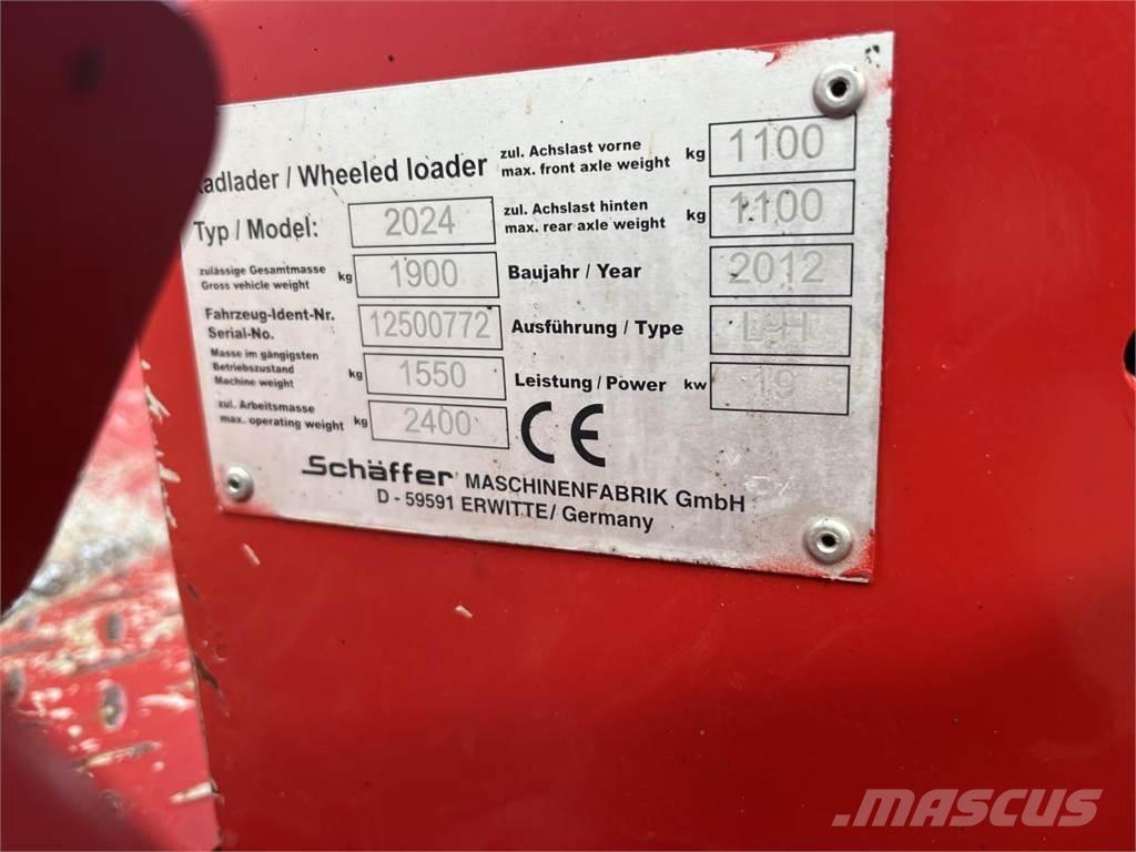 Schäffer 2024 Mini loaders