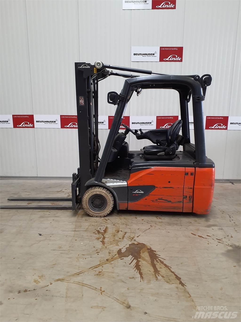 Linde E16L Elektrostapler
