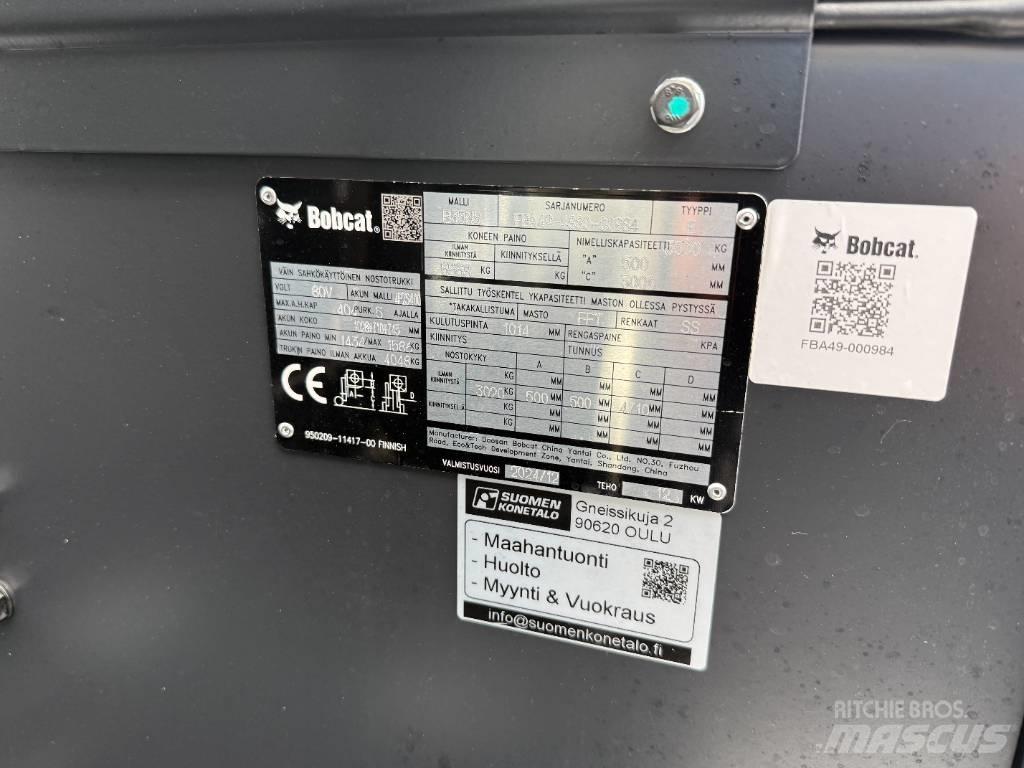Bobcat B35NS trukki Elektrostapler