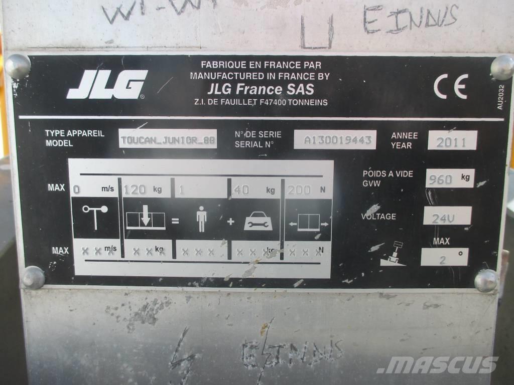 JLG Toucan Junior 8 Personenaufzüge