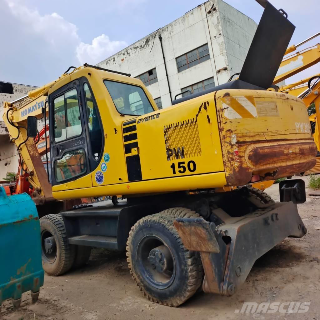 Komatsu PW 150 Mobilbagger