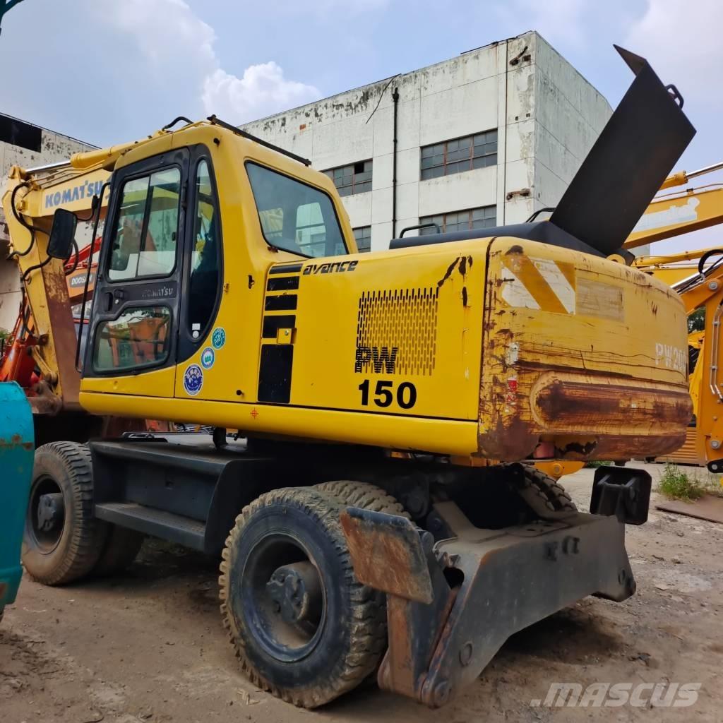 Komatsu PW 150 Mobilbagger