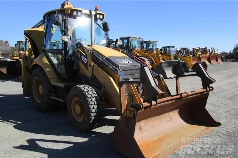 CAT 428F Baggerlader
