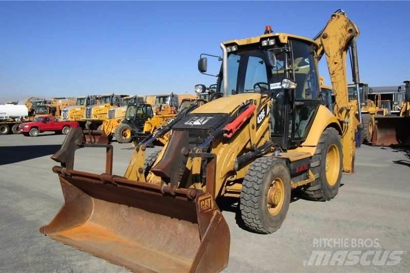 CAT 428F Baggerlader