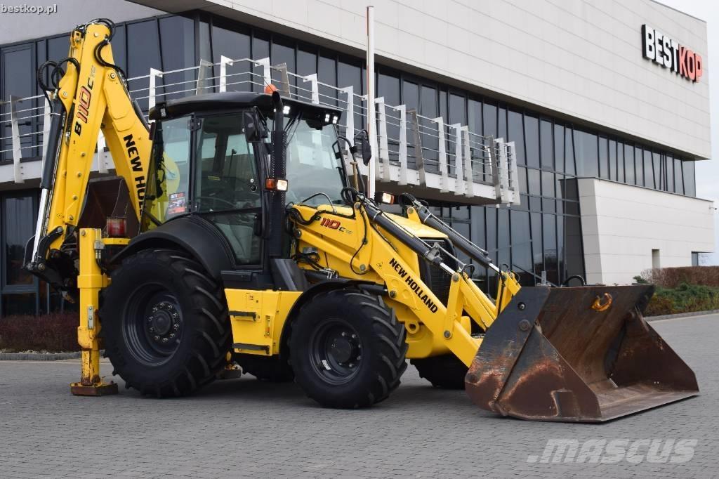 New Holland B 110 C Baggerlader