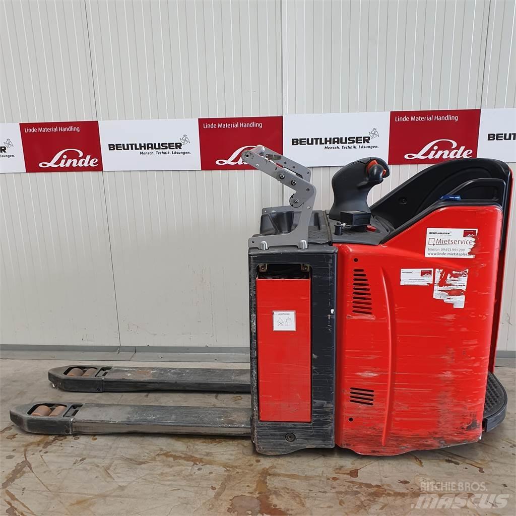 Linde T20SP kurz Niedergabelstapler