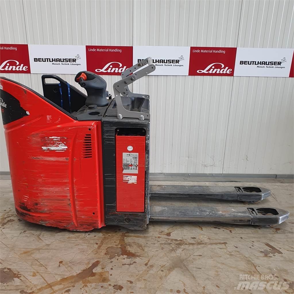 Linde T20SP kurz Niedergabelstapler