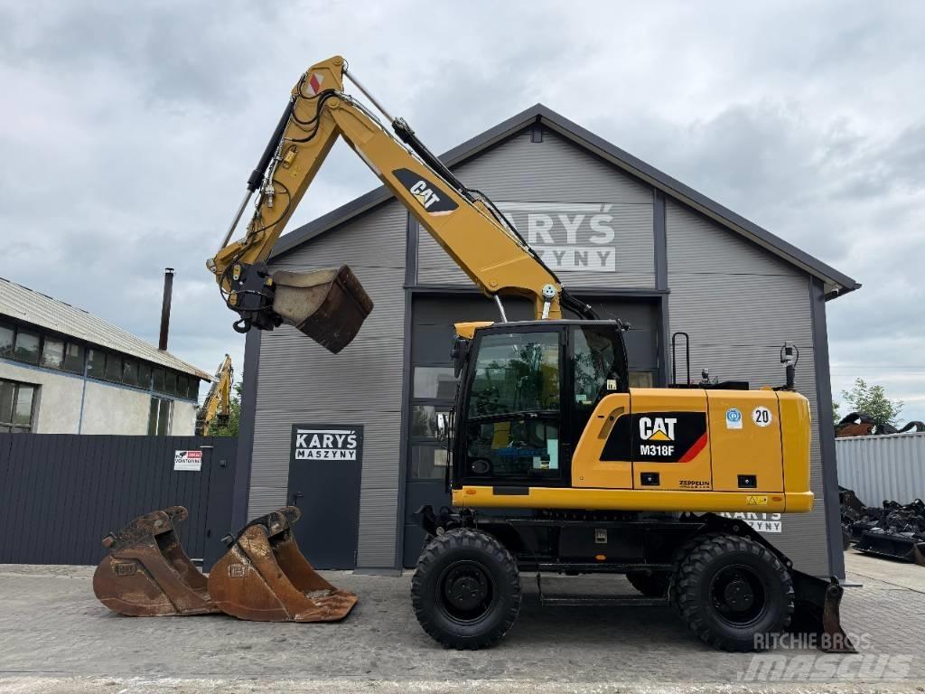 CAT M 318 F Mobilbagger