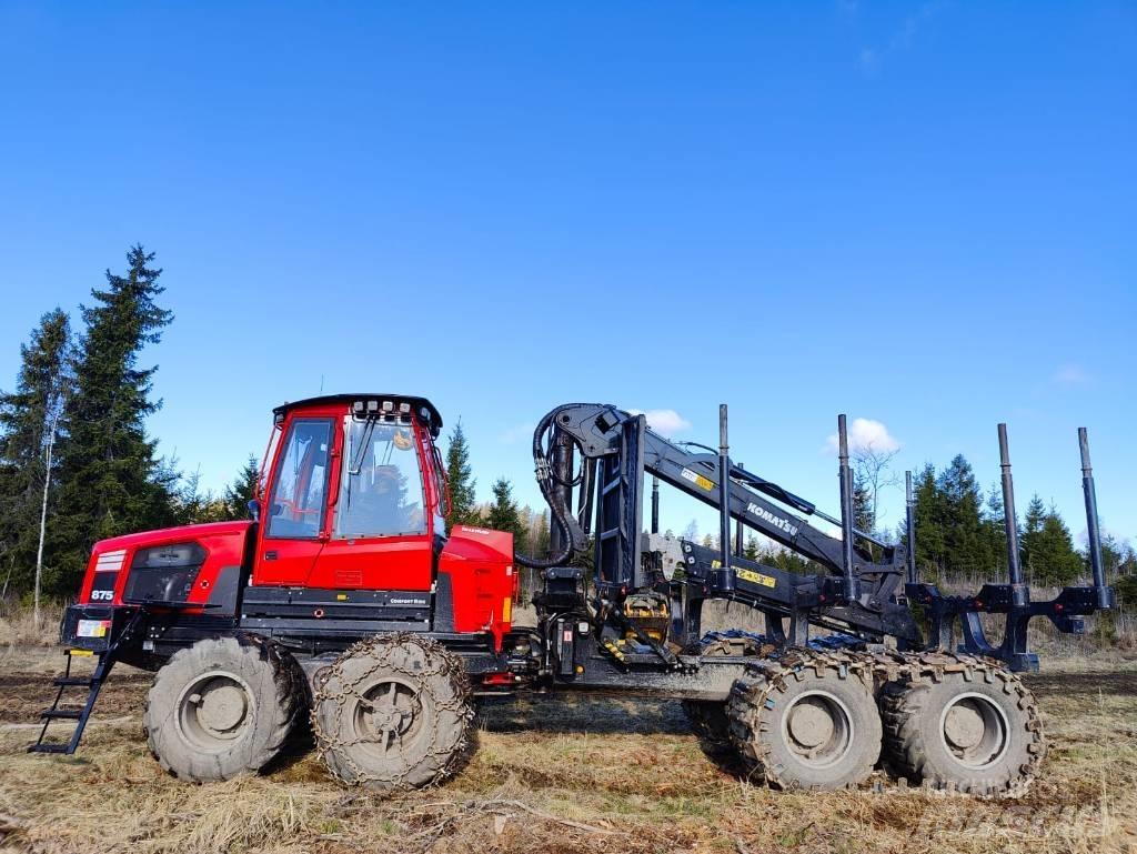 Komatsu 875 Forwarder