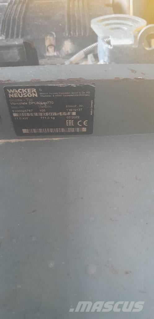 Wacker Neuson DPU 80 Vibrationsgeräte