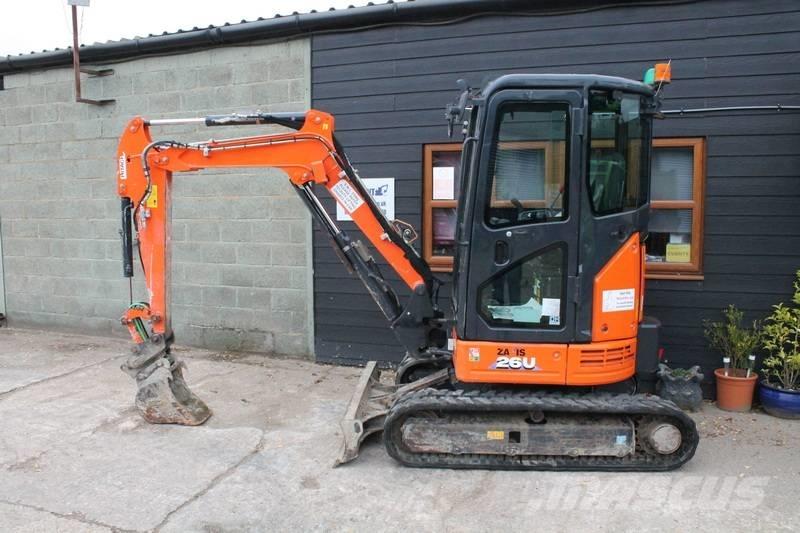 Hitachi ZX 26 U Minibagger < 7t