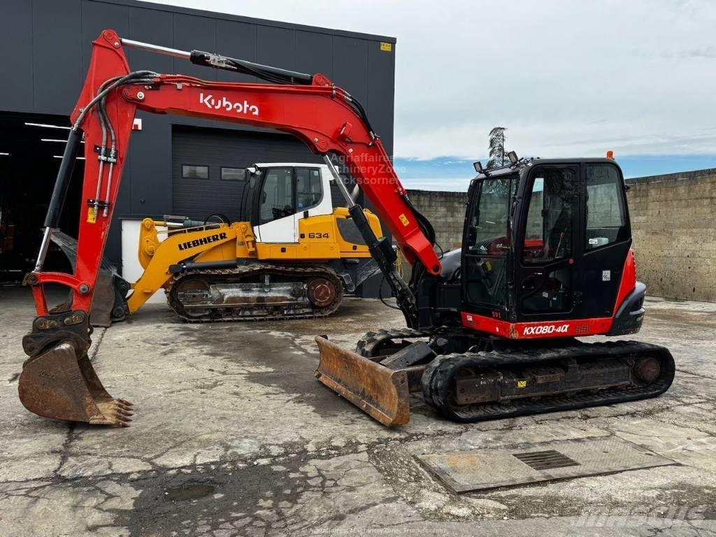 Kubota KX 080-4 Midibagger  7t - 12t