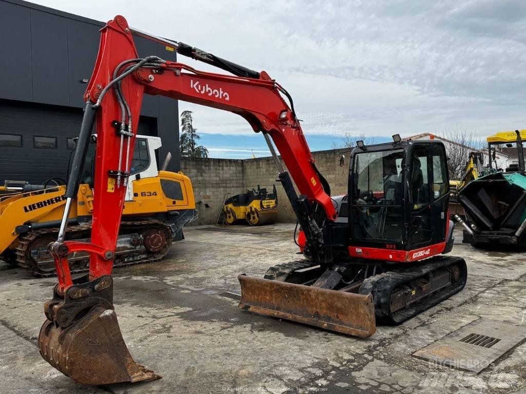 Kubota KX 080-4 Midibagger  7t - 12t