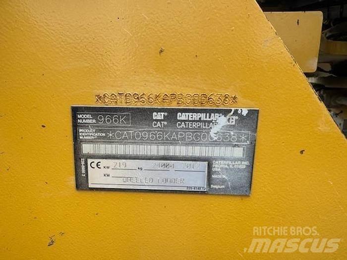 CAT 966K Radlader