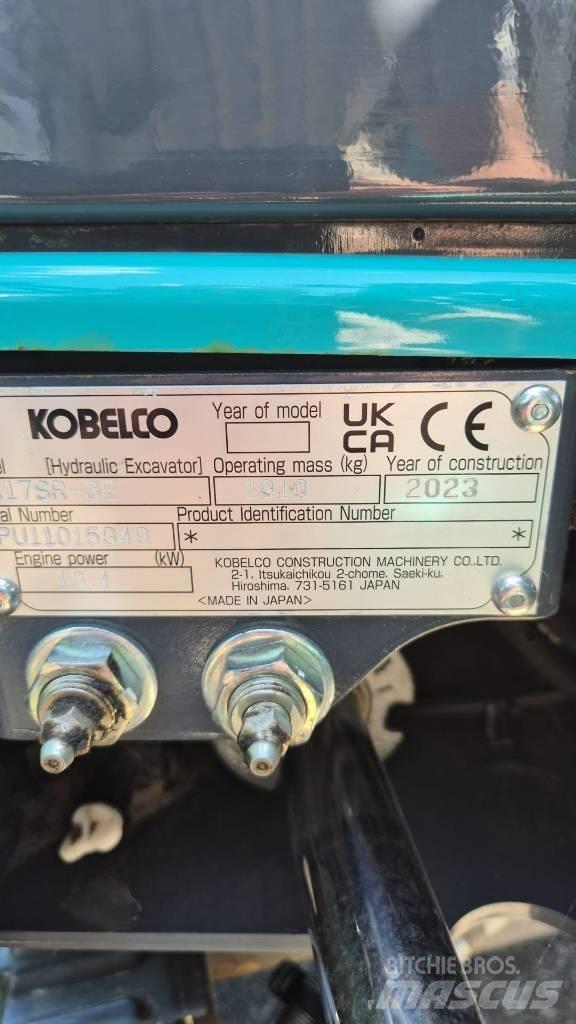 Kobelco SK 17 SR Minibagger < 7t
