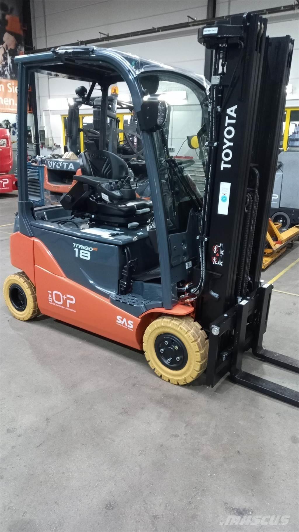 Toyota 8FBM18T Elektrostapler
